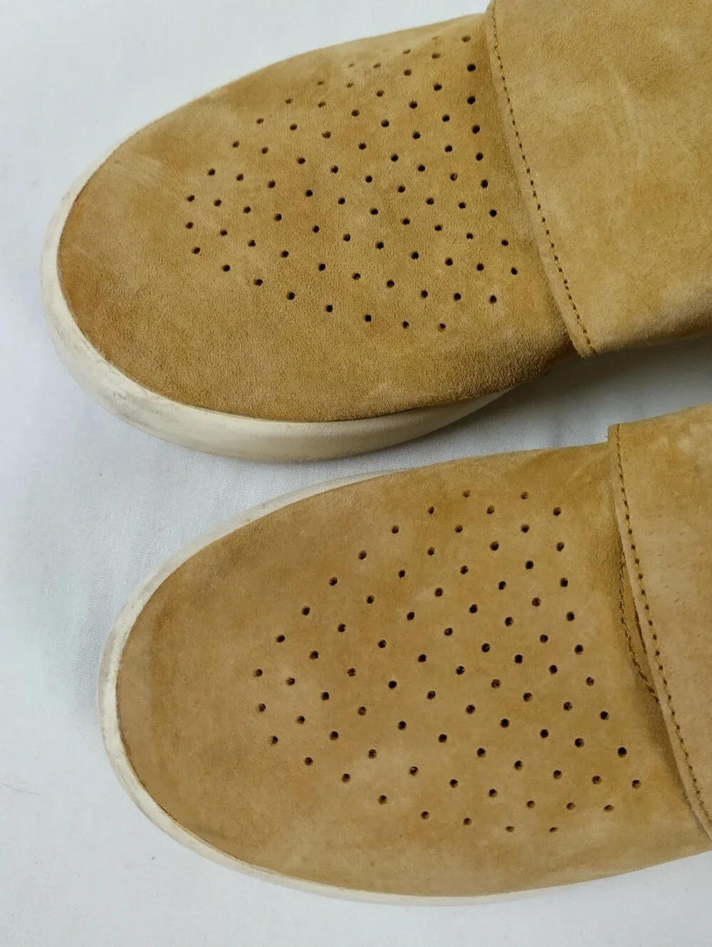 Adidas Tubular Invader Strap Men’s Size 7 Shoes Linen Khaki Rope Tie Swaude